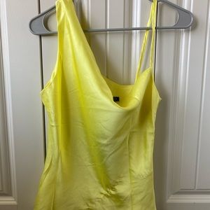 Yellow tank top